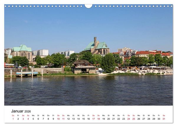 Produktbild: Magdeburg &ndash; meine Stadt (Wandkalender 2026 DIN A3 quer), CALVENDO Monatskalender