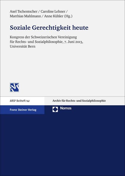 Produktbild: Soziale Gerechtigkeit heute