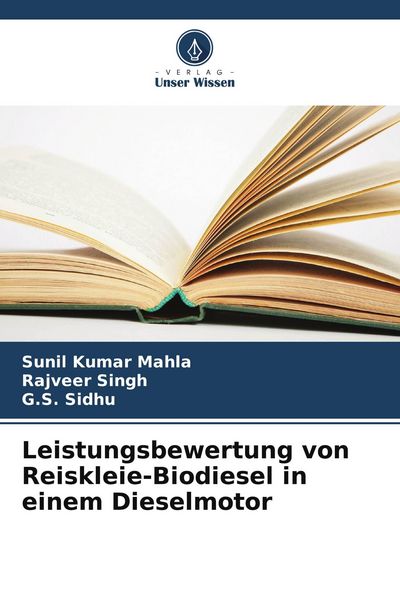 Produktbild: Leistungsbewertung von Reiskleie-Biodiesel in einem Dieselmotor
