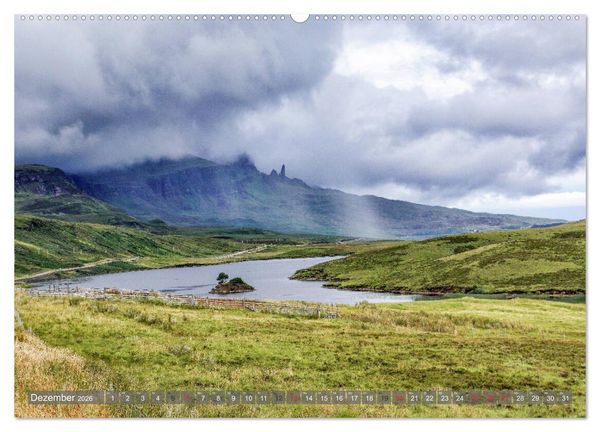 Produktbild: Schottland - Wie gemalt (hochwertiger Premium Wandkalender 2026 DIN A2 quer), Kunstdruck in Hochglanz