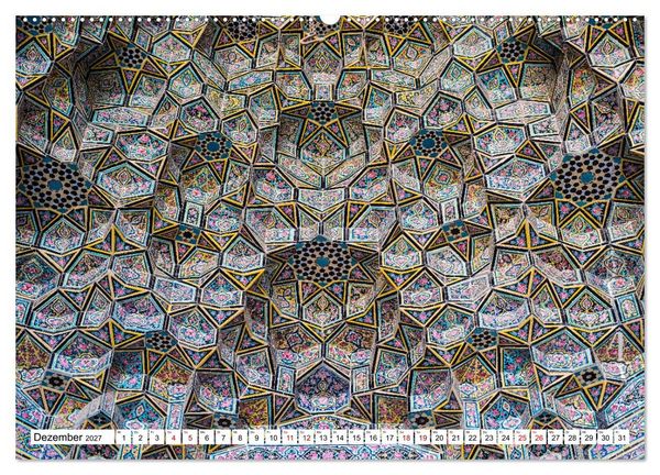 Produktbild: St&auml;dte des Irans - Shiraz (hochwertiger Premium Wandkalender 2027 DIN A2 quer), Kunstdruck in Hochglanz