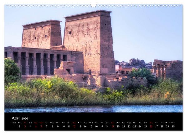Produktbild: Egypt (High Quality Premium Wall Calendar 2026 DIN A2 landscape),CALVENDO 12 Month Wall Calendar