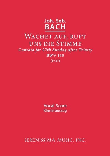 Produktbild: Wachet Auf, Ruft uns die Stimme, BWV 140