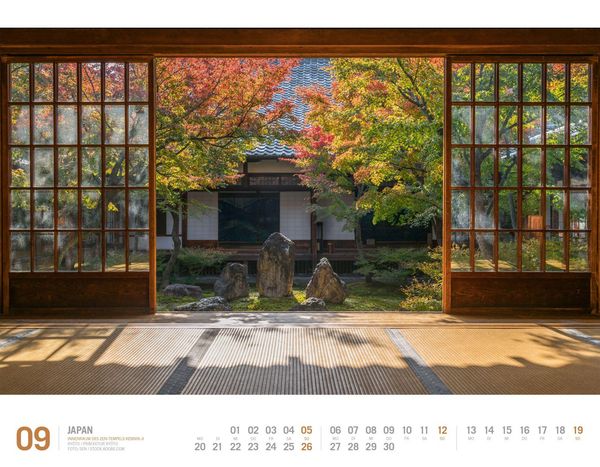 Produktbild: Japan Kalender 2027 | Unterwegs zwischen Tempeln und Schreinen