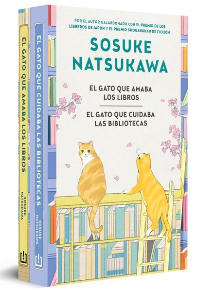 Produktbild: Pack El Gato Que Amaba Los Libros, Contiene: El Gato Que Amaba Los Libros Y El Gato Que Cuidaba Las Bibliotecas / The Cat Who Saved Books Bundle
