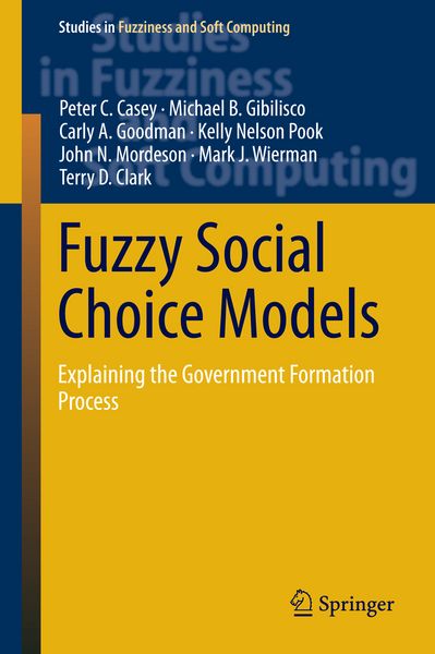 Produktbild: Fuzzy Social Choice Models