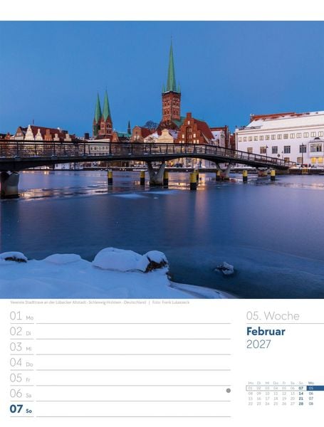 Produktbild: Am Meer Wochenplaner Kalender 2027
