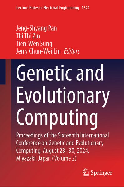 Produktbild: Genetic and Evolutionary Computing