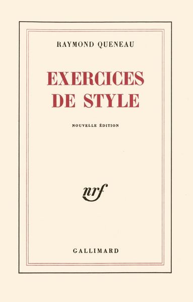 Produktbild: Exercices de style