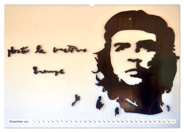 Produktbild: CHE - Ernesto Che Guevara in Kuba (hochwertiger Premium Wandkalender 2026 DIN A2 quer), Kunstdruck in Hochglanz