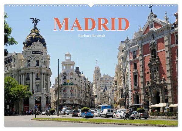 Produktbild: Madrid (Wandkalender 2026 DIN A2 quer), CALVENDO Monatskalender