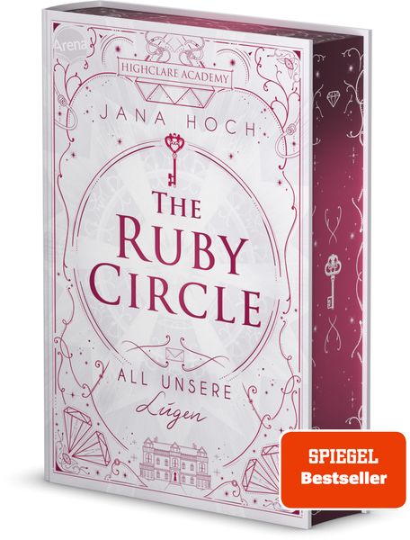 The Ruby Circle (2). All unsere Lügen, Gebundene Ausgabe von Jana Hoch, Arena