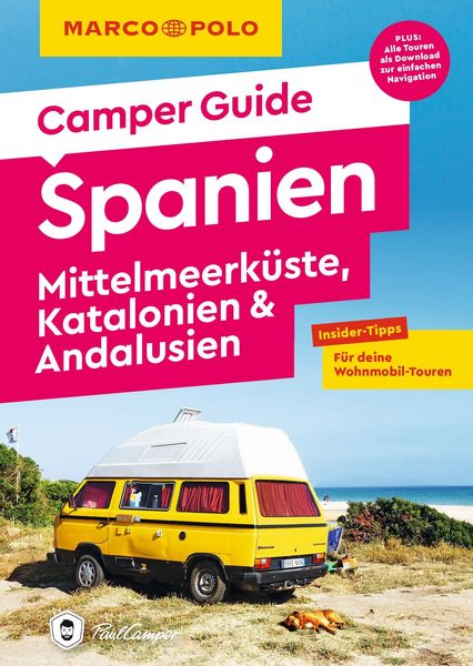 Produktbild: MARCO POLO Camper Guide Spanien: Mittelmeerk&uuml;ste, Katalonien & Andalusien