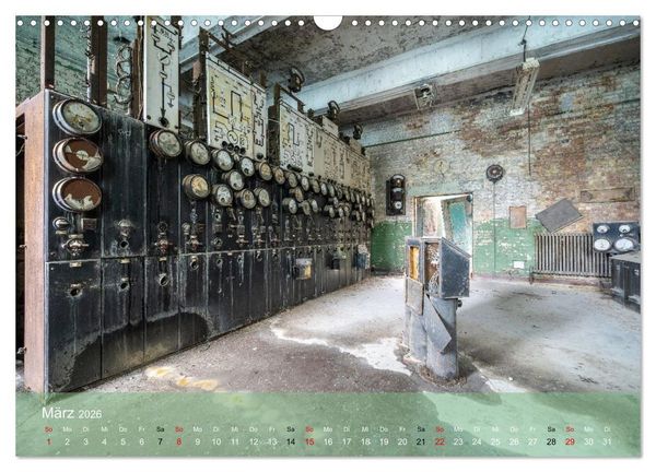 Produktbild: Betrieb eingestellt - Industrieruinen in Europa (Wandkalender 2026 DIN A3 quer), CALVENDO Monatskalender
