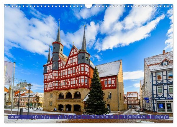 Produktbild: Duderstadt im Winter (Wandkalender 2027 DIN A3 quer), CALVENDO Monatskalender