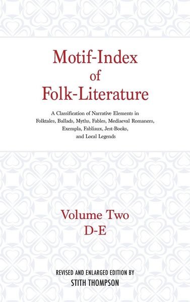 Produktbild: Motif-Index of Folk-Literature, Volume 2