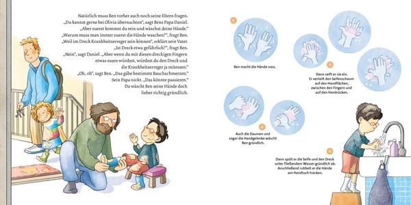 Produktbild: LESEMAUS 169: Unsere K&ouml;rper &ndash; Z&auml;hneputzen, H&auml;ndewaschen, Pipimachen