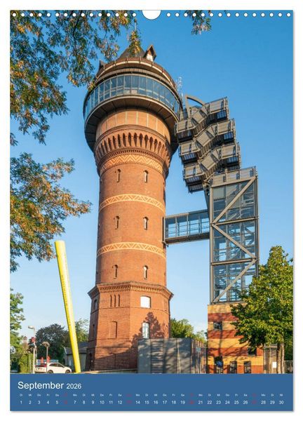 Produktbild: Wassert&uuml;rme im Ruhrgebiet (Wandkalender 2026 DIN A3 hoch), CALVENDO Monatskalender