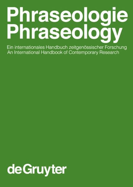 Produktbild: Phraseologie