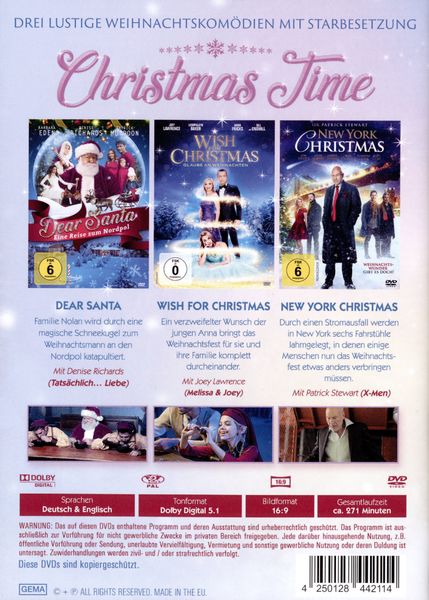 Produktbild: Christmas Time - Es weihnachtet sehr [3 DVDs]