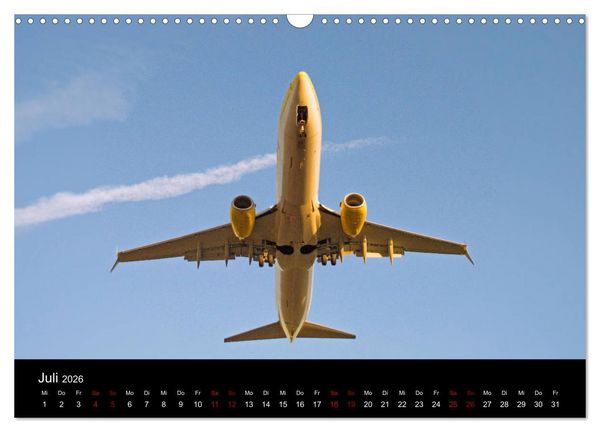 Produktbild: Flieger Tr&auml;ume 2026 (Wandkalender 2026 DIN A3 quer), CALVENDO Monatskalender