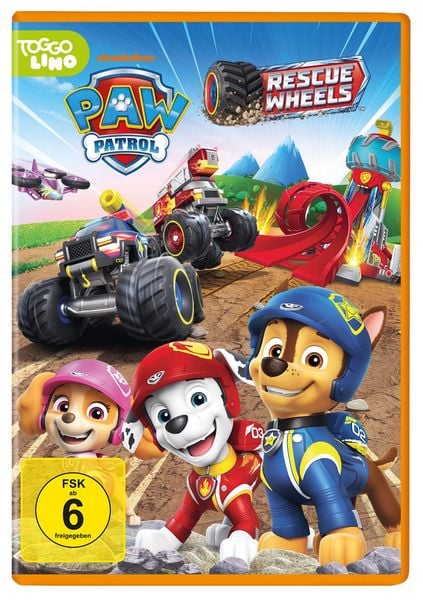 Paw Patrol: Rescue Wheels (DVD), DVD