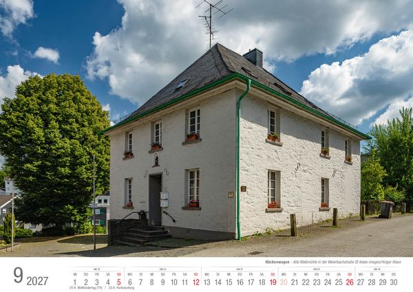 Produktbild: H&uuml;ckeswagen 2027 Bildkalender A3 quer Spiralbindung