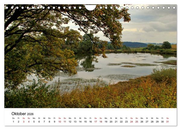 Produktbild: Sehenswertes in der Eifel - Die sch&ouml;nsten Maare (Wandkalender 2026 DIN A4 quer), CALVENDO Monatskalender