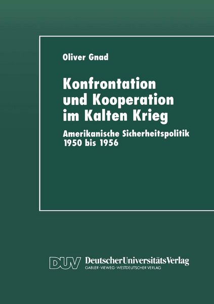 Produktbild: Konfrontation und Kooperation im Kalten Krieg