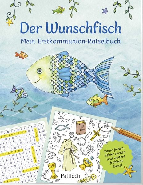 Produktbild: Der Wunschfisch. Mein Erstkommunion-Rätselbuch