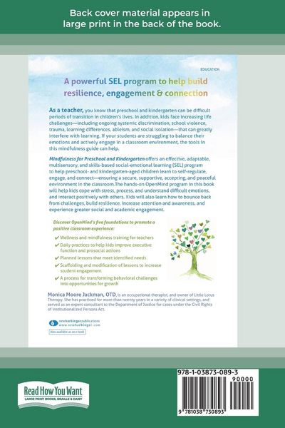 Produktbild: Mindfulness for Preschool and Kindergarten