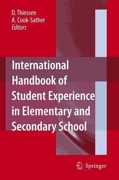 Produktbild: International Handbook of Student Experience in Elementary and Secondary School
