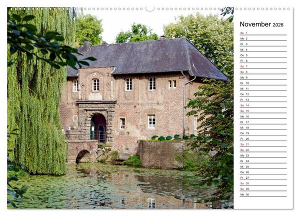 Produktbild: Unterwegs in M&ouml;nchengladbach (hochwertiger Premium Wandkalender 2026 DIN A2 quer), Kunstdruck in Hochglanz