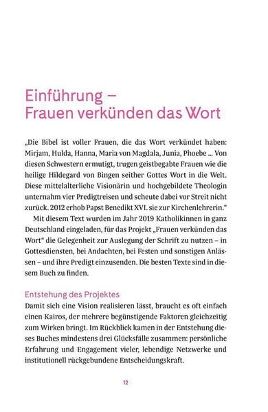 Produktbild: Frauen verk&uuml;nden das Wort