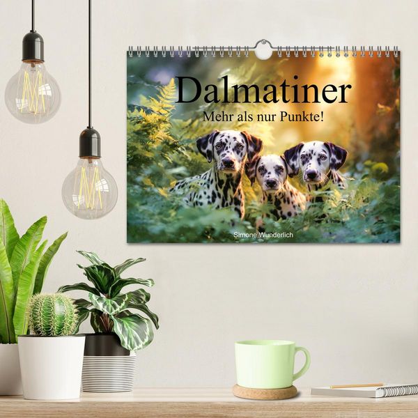 Produktbild: Dalmatiner - Mehr als nur Punkte! (Wandkalender 2027 DIN A4 quer), CALVENDO Monatskalender