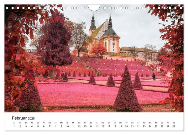 Produktbild: Die Lausitz durch den Infrarotfilter (Wandkalender 2026 DIN A4 quer), CALVENDO Monatskalender