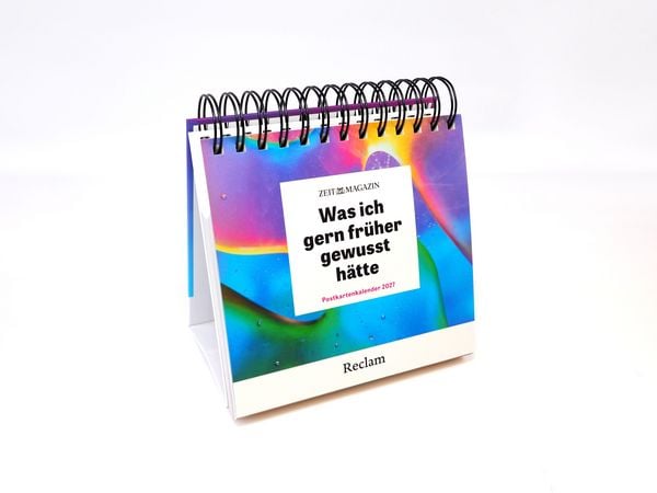 Produktbild: Was ich gern fr&uuml;her gewusst h&auml;tte. Postkartenkalender 2027