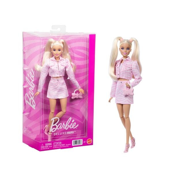 Barbie Deluxe Style - Pinke Jeansjacke