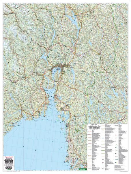 Produktbild: freytag & berndt Stra&szlig;enkarte Norwegen S&uuml;d 1:250.000