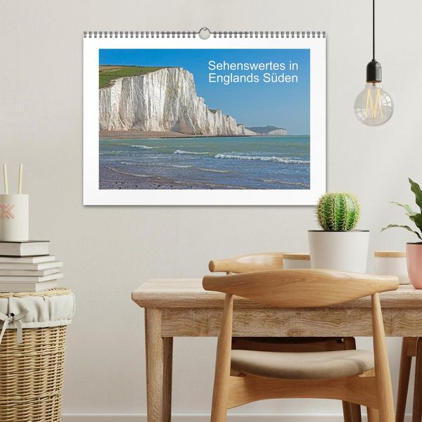 Produktbild: Sehenswertes in Englands S&uuml;den (Wandkalender 2026 DIN A3 quer), CALVENDO Monatskalender