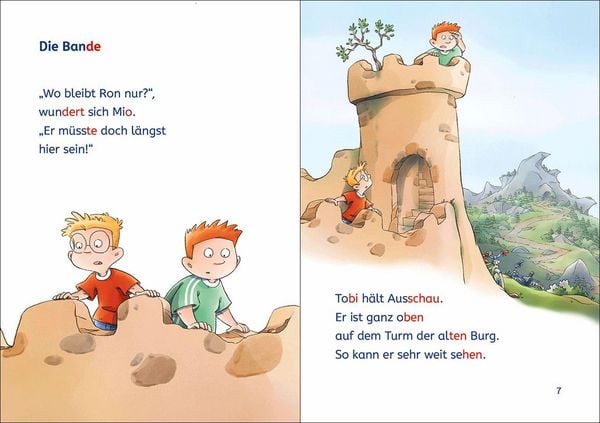 Produktbild: Lesel&ouml;wen 1. Klasse - Die Jungs-Bande auf Spurensuche