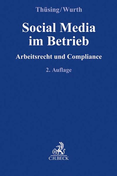 Produktbild: Compliance f&uuml;r die Praxis / Social Media im Betrieb