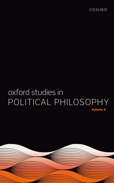 Produktbild: Oxford Studies in Political Philosophy Volume 5