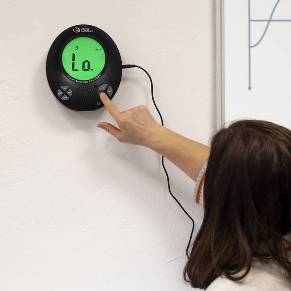 Produktbild: PCE Instruments Schallpegel-Messger&auml;t Datenlogger, Farbdisplay PCE-TSM 5 35 - 135 dB 31.5 Hz - 8000 Hz Klinkenstecker 3.5 mm