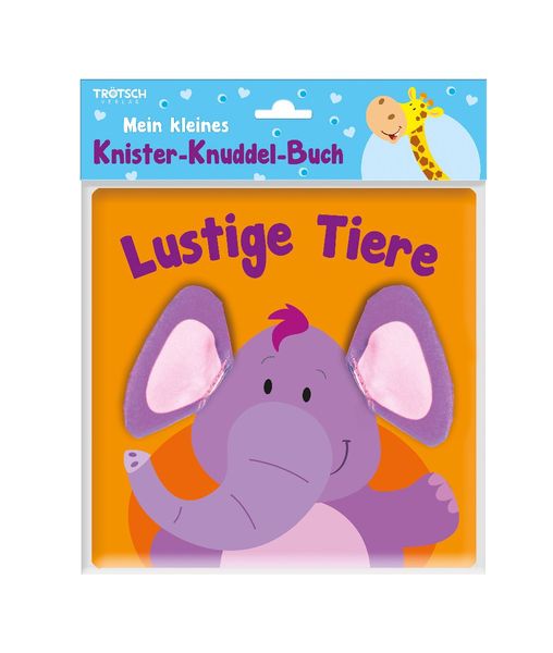 Produktbild: Tr&ouml;tsch Mein kleines Knister Knuddelbuch Lustige Tiere