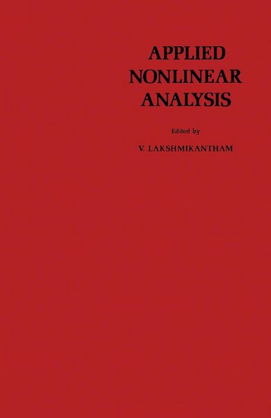 Produktbild: Applied Nonlinear Analysis