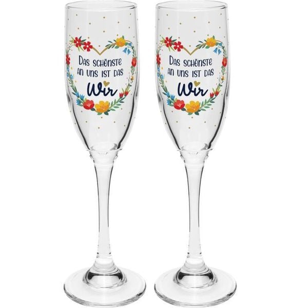 Sektglas Set 