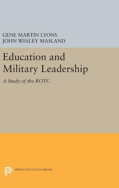 Produktbild: Education and Military Leadership. A Study of the ROTC