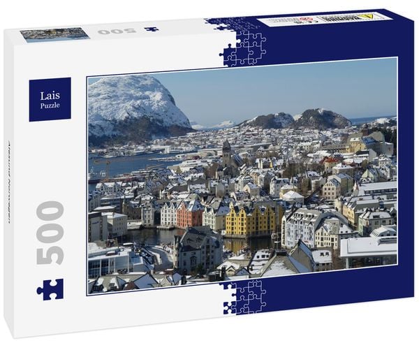 Lais Puzzle Alesund Norwegen 500 Teile