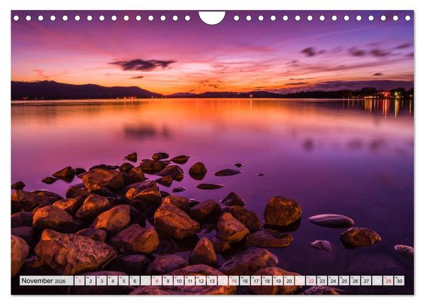 Produktbild: Auszeit Bodensee (Wandkalender 2026 DIN A4 quer), CALVENDO Monatskalender